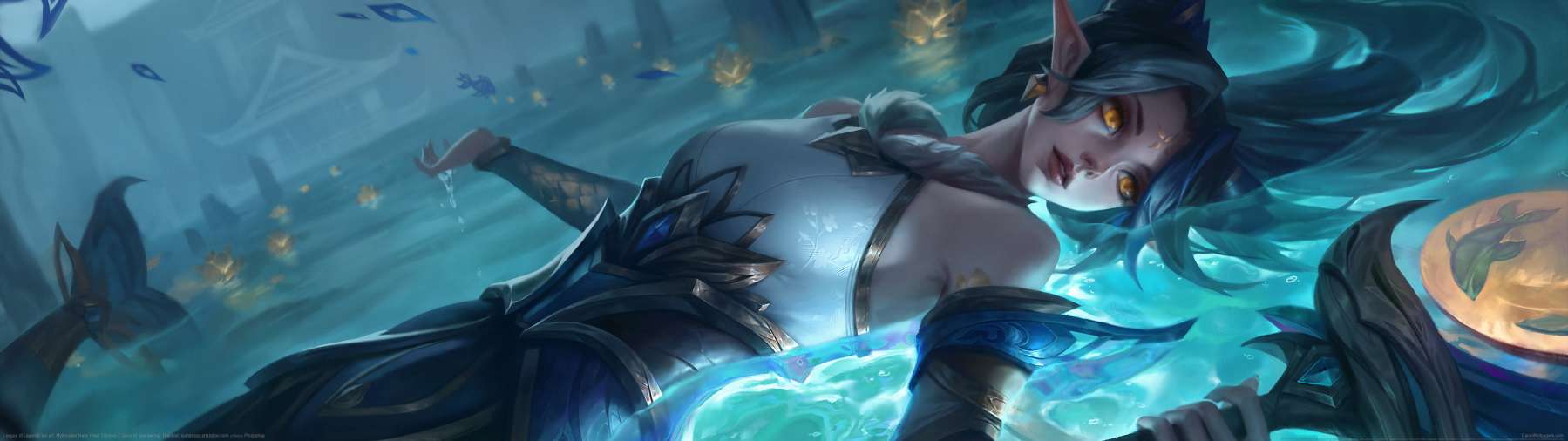League of Legends fan art superwide Hintergrundbild 58