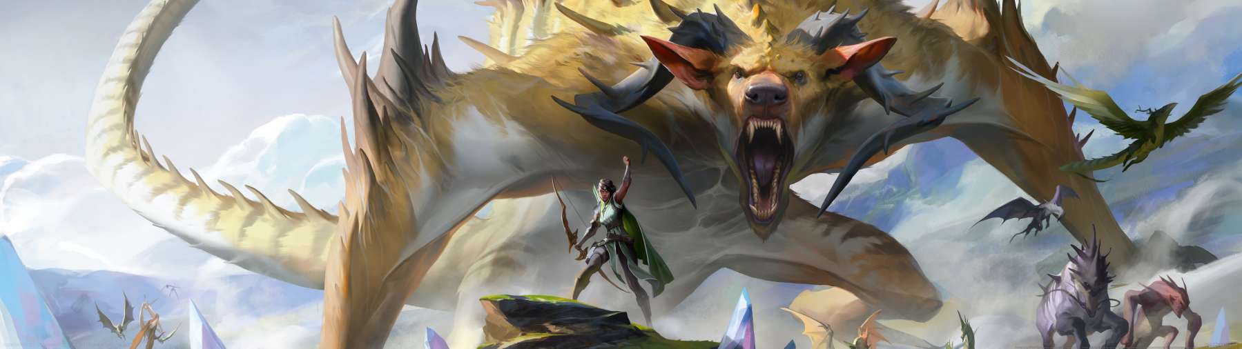 Magic: The Gathering Arena superwide Hintergrundbild 07