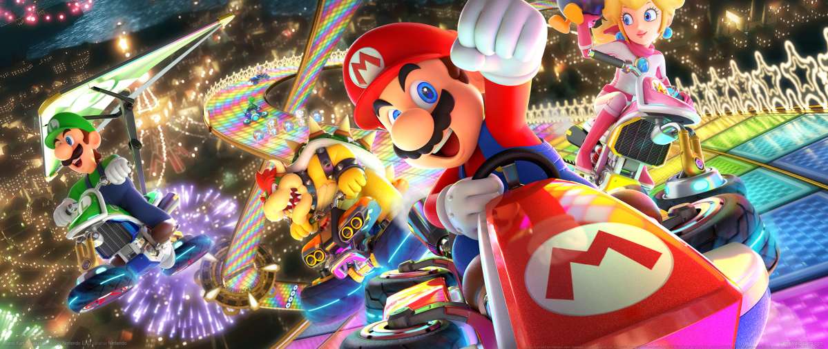 Mario Kart 8 Deluxe ultrawide Hintergrundbild 01