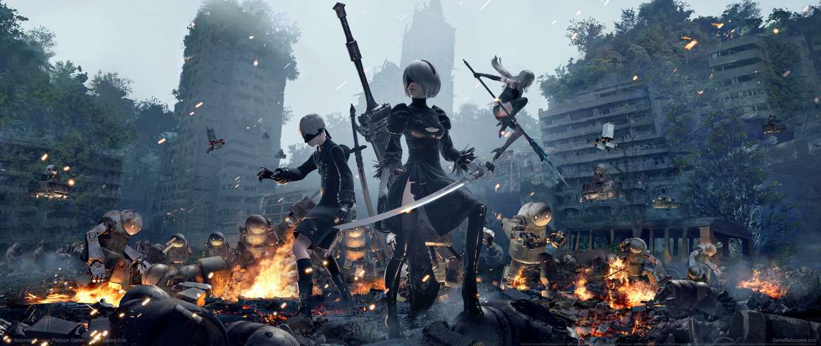 Nier Automata ultrawide Hintergrundbild 02