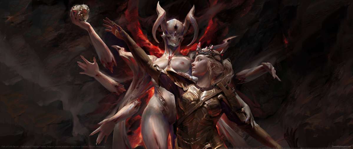 Path of Exile fan art Hintergrundbild