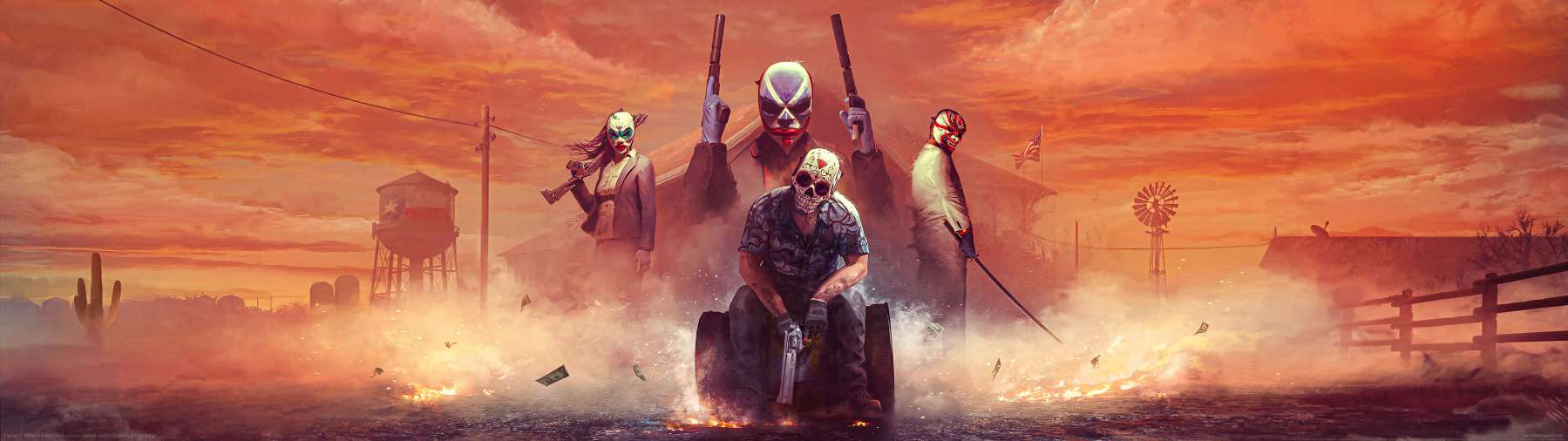 PayDay 2: Midland Ranch Heist Hintergrundbild
