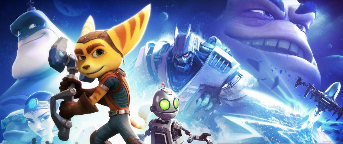 Ratchet and Clank ultrawide Hintergrundbild 03