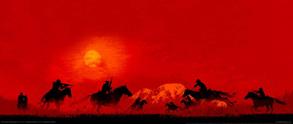 Red Dead Redemption 2 ultrawide Hintergrundbild 05