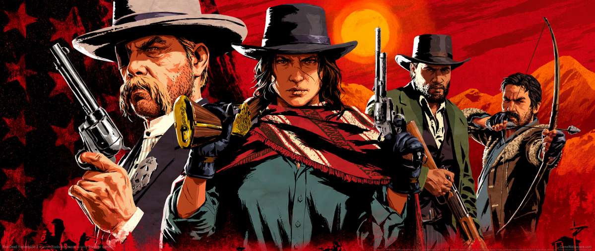 Red Dead Redemption 2 ultrawide Hintergrundbild 06