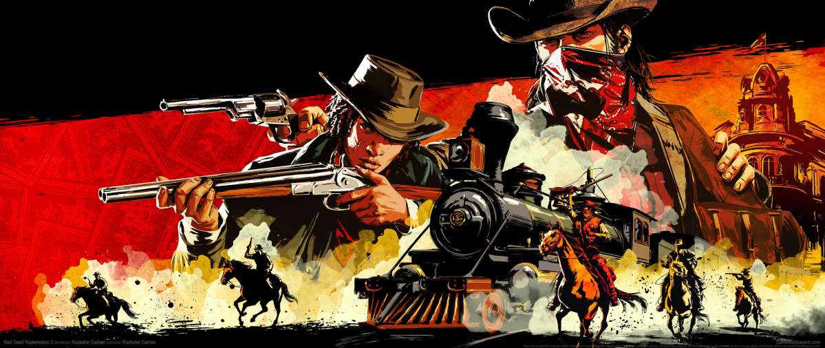 Red Dead Redemption 2 ultrawide Hintergrundbild 08