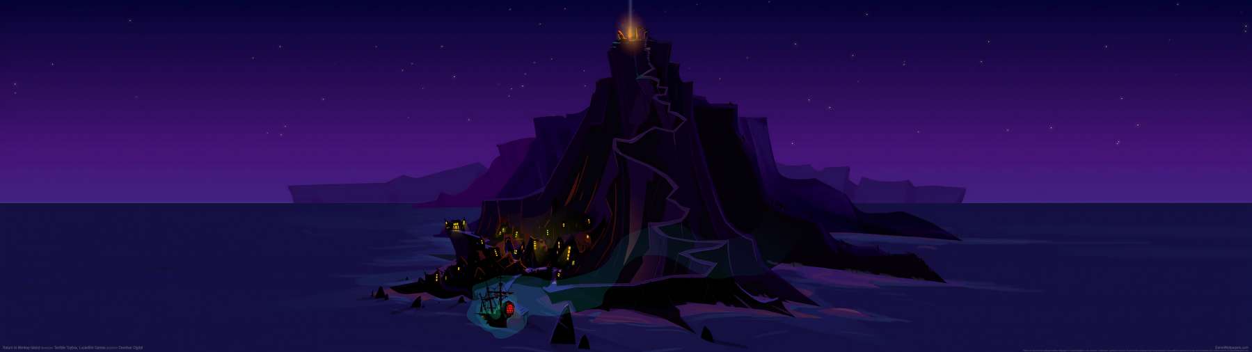 Return to Monkey Island superwide Hintergrundbild 01