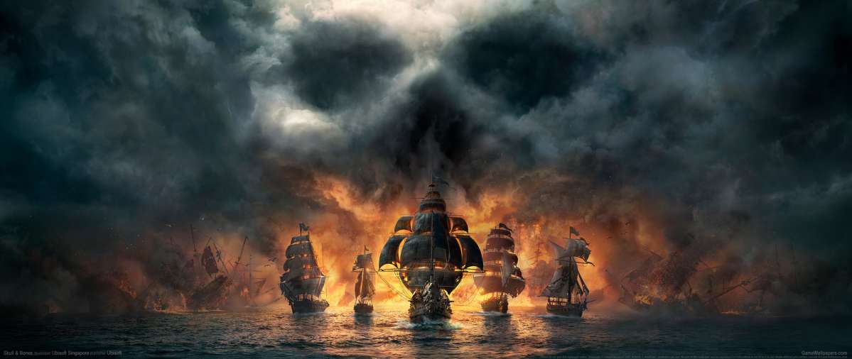 Skull & Bones ultrawide Hintergrundbild 01