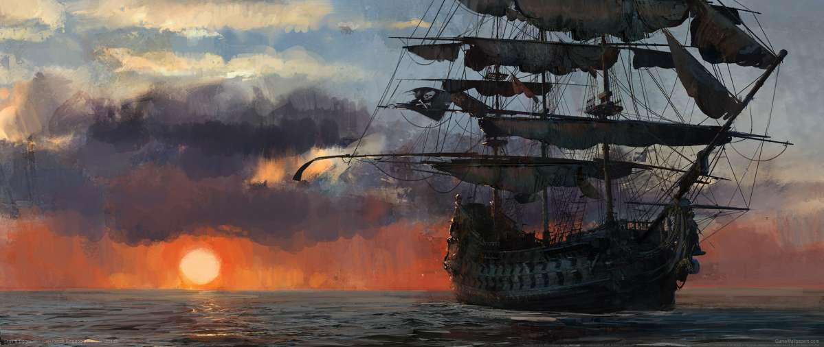 Skull & Bones ultrawide Hintergrundbild 02
