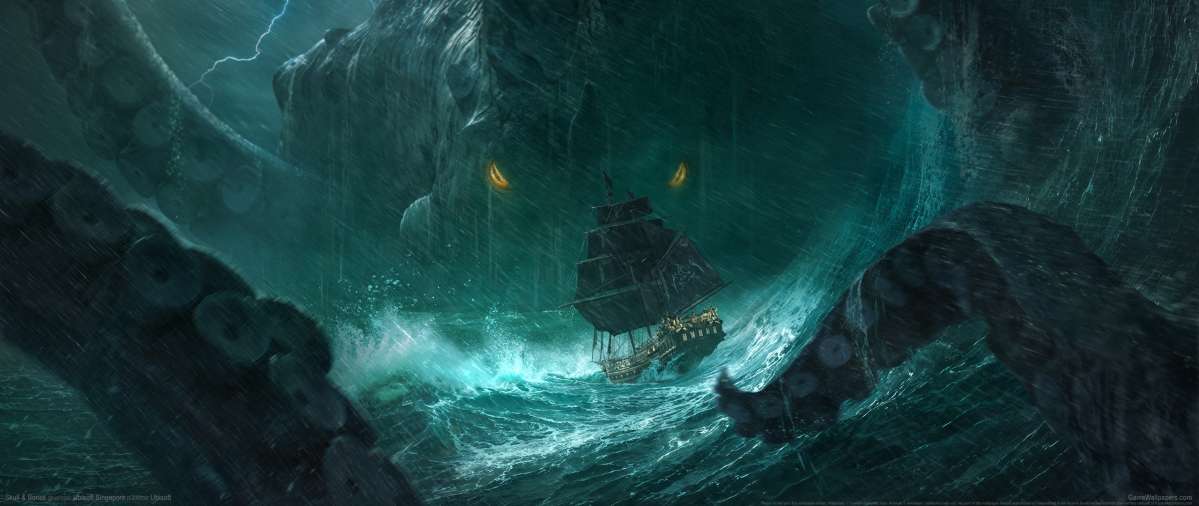 Skull & Bones Hintergrundbild