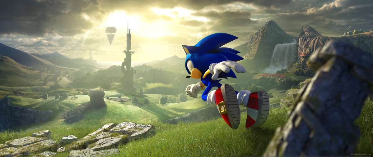 Sonic Frontiers ultrawide Hintergrundbild 01