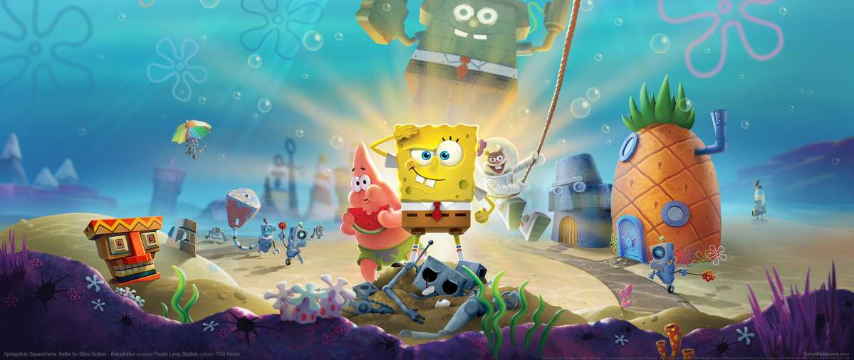 SpongeBob SquarePants: Battle for Bikini Bottom - Rehydrated ultrawide Hintergrundbild 01