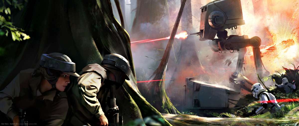 Star Wars - Battlefront ultrawide Hintergrundbild 01