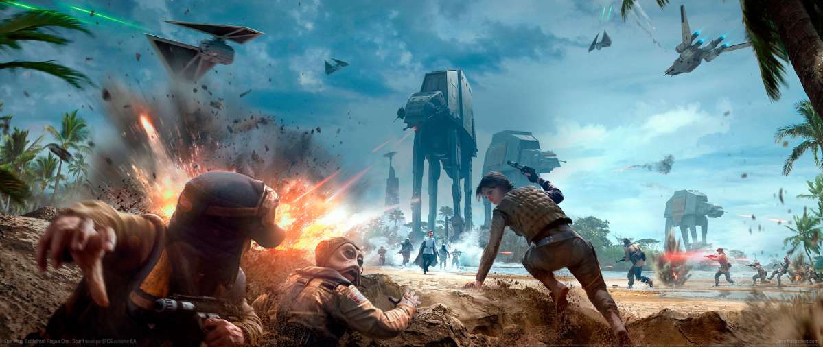 Star Wars Battlefront Rogue One: Scarif Hintergrundbild