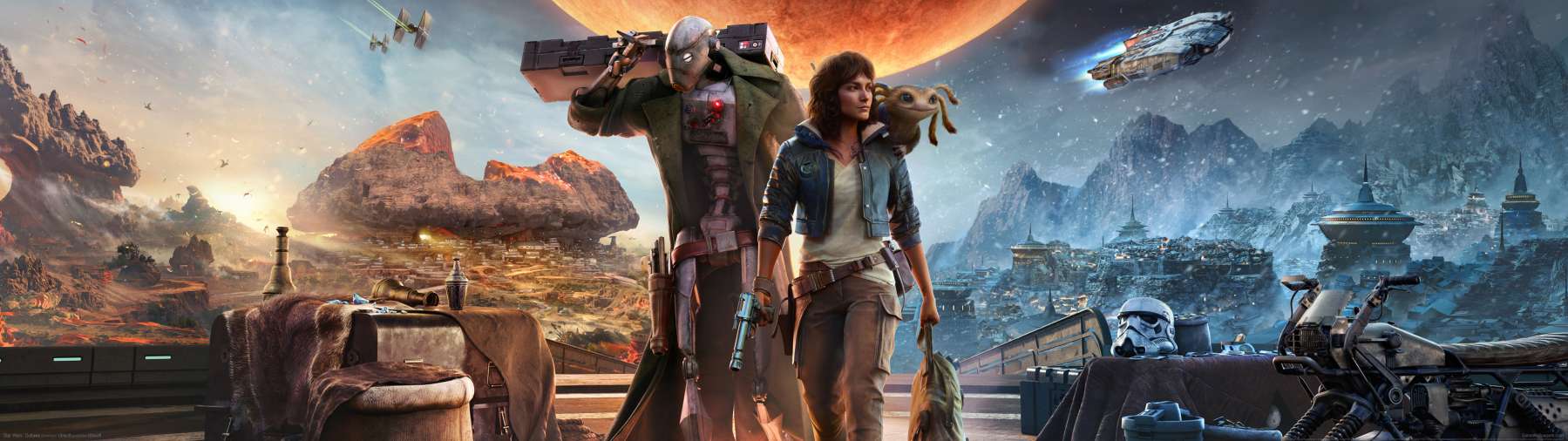 Star Wars: Outlaws superwide Hintergrundbild 01