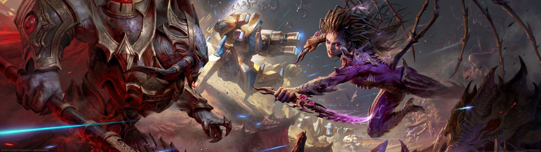Starcraft superwide Hintergrundbild 02