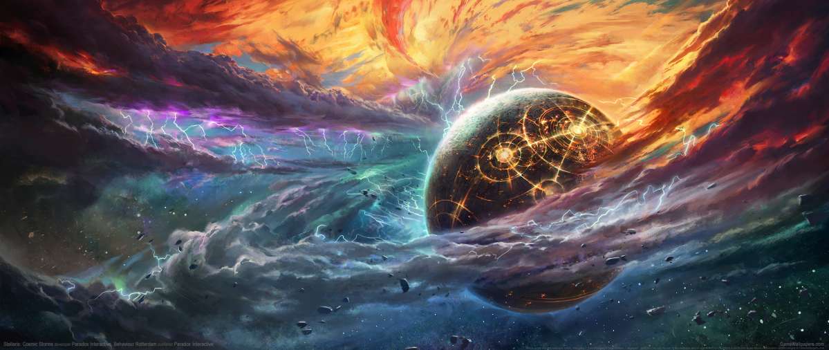 Stellaris: Cosmic Storms Hintergrundbild