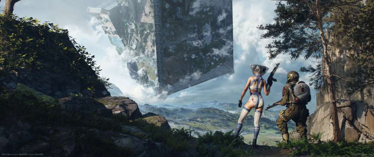The Cube ultrawide Hintergrundbild 01