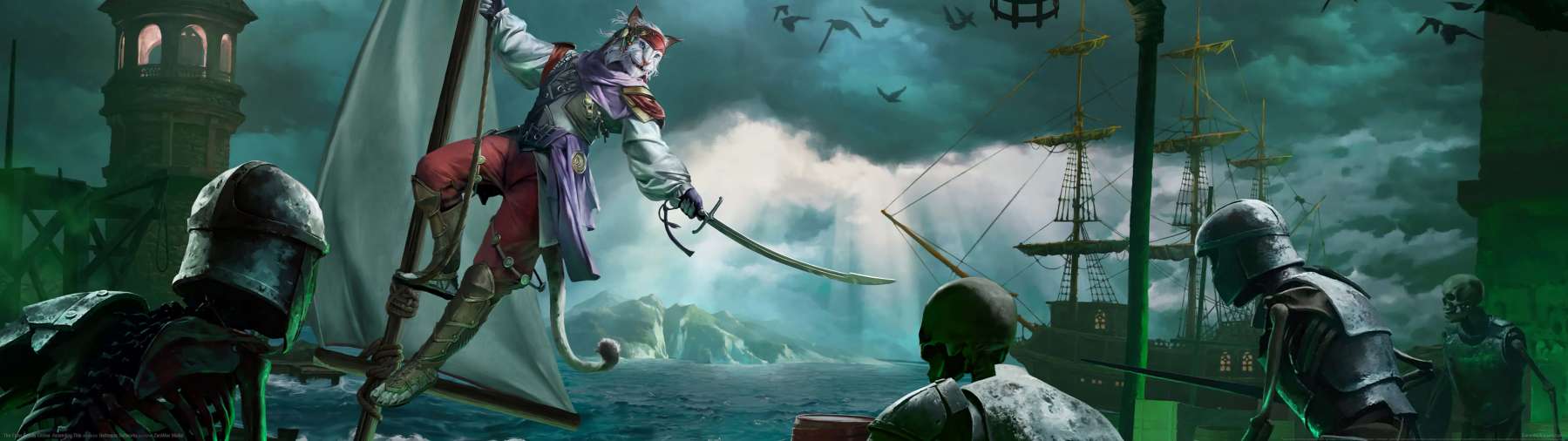 The Elder Scrolls Online: Ascending Tide superwide Hintergrundbild 01