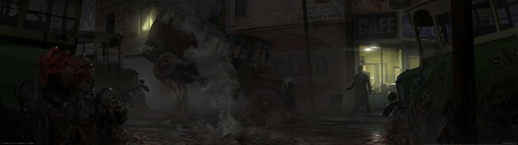 The Sinking City superwide Hintergrundbild 05
