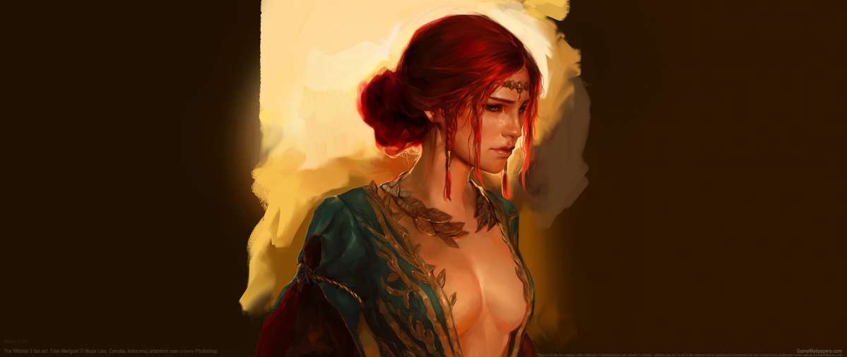 The Witcher 3 fan art ultrawide Hintergrundbild 02