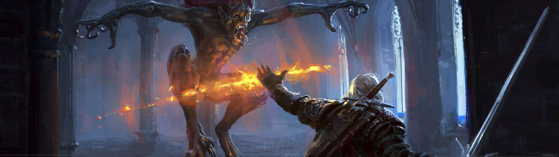 The Witcher 3 fan art Hintergrundbild
