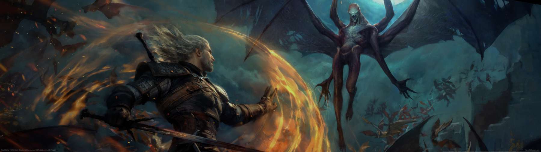 The Witcher 3: Wild Hunt - Blood and Wine superwide Hintergrundbild 02