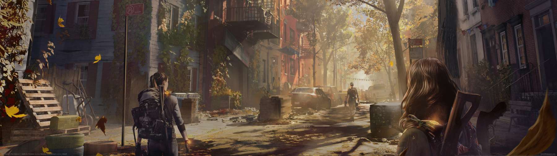 Tom Clancy's The Division 2 - Battle for Brooklyn superwide Hintergrundbild 01