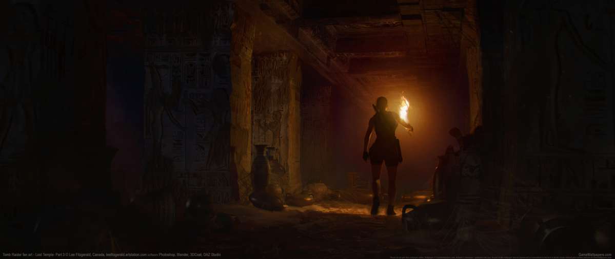 Tomb Raider fan art Hintergrundbild