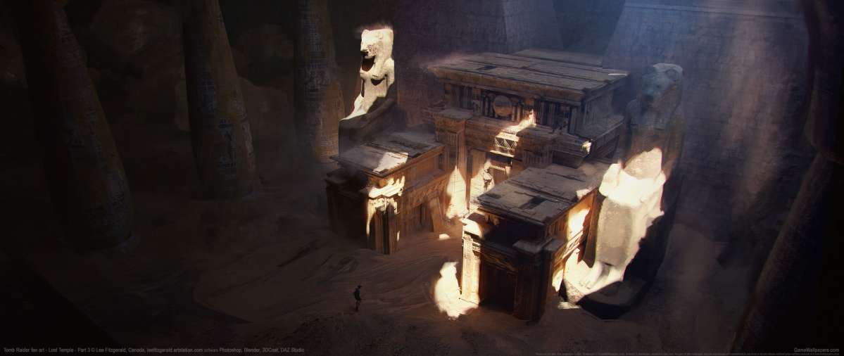 Tomb Raider fan art Hintergrundbild