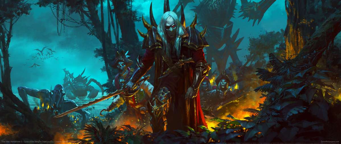 Total War: Warhammer 2 - Curse of the Vampire Coast Hintergrundbild