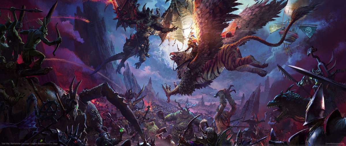 Total War: Warhammer 3 Hintergrundbild