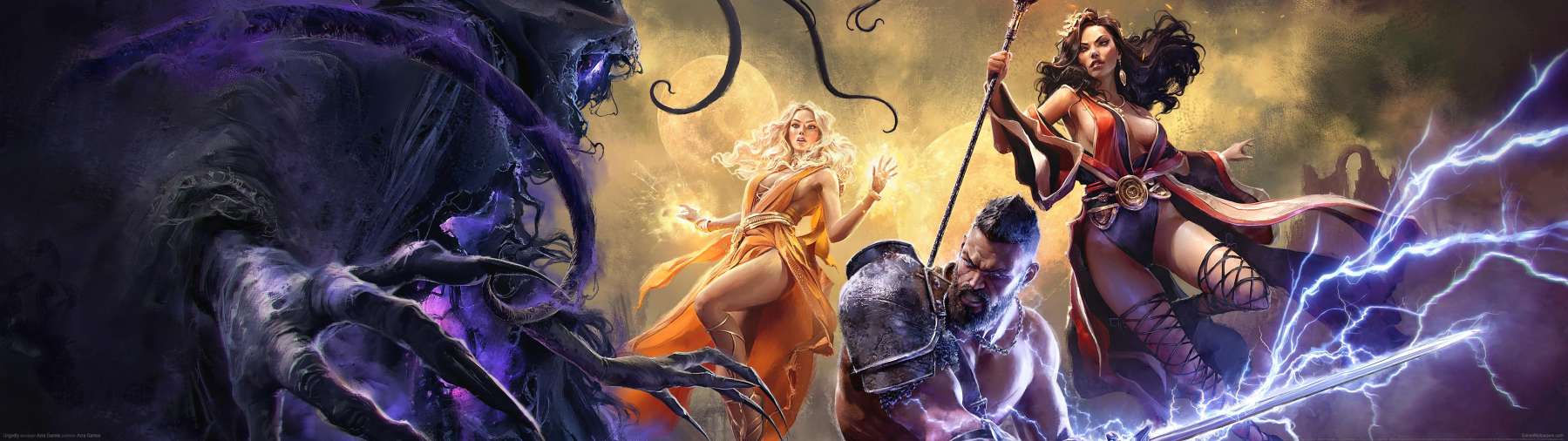 Ungodly superwide Hintergrundbild 01