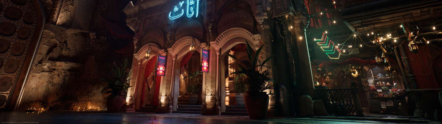 Unreal Engine 5 MegaLights Hintergrundbild