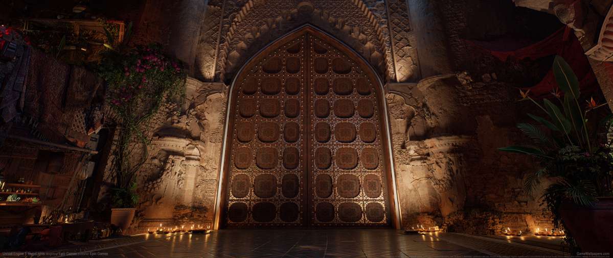 Unreal Engine 5 MegaLights Hintergrundbild