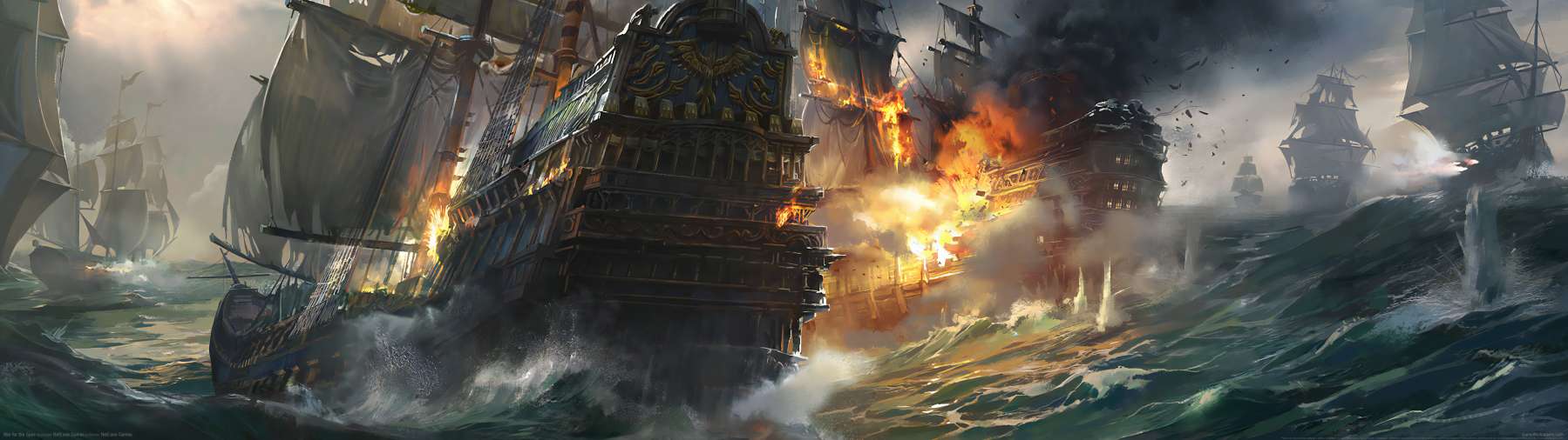 War of the Seas superwide Hintergrundbild 01