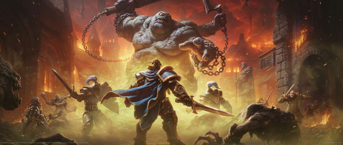 Warcraft 3 Reforged: Forsaken Kingdom ultrawide Hintergrundbild 01