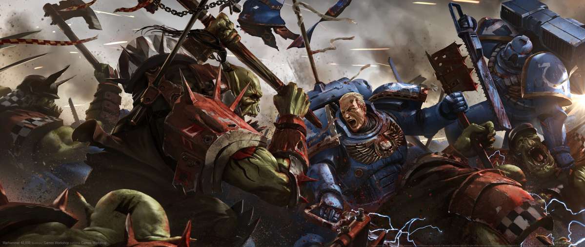 Warhammer 40,000 ultrawide Hintergrundbild 01