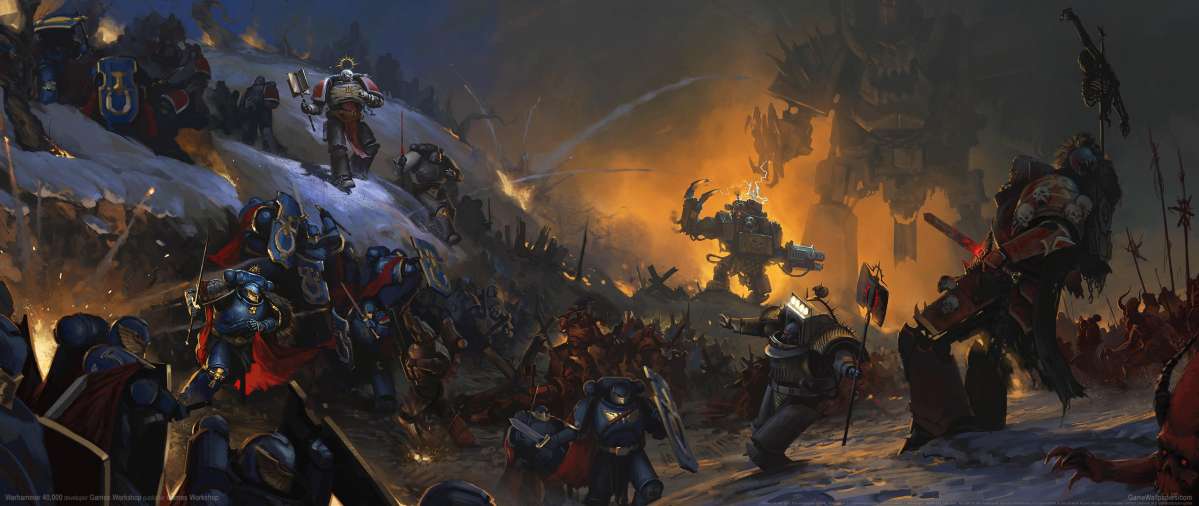 Warhammer 40,000 ultrawide Hintergrundbild 09