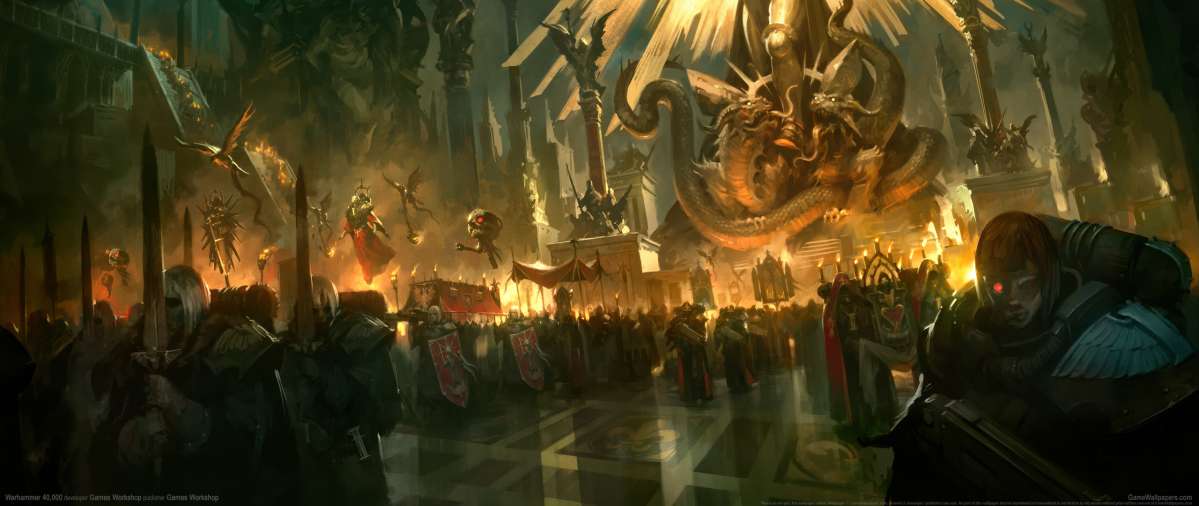 Warhammer 40,000 ultrawide Hintergrundbild 21