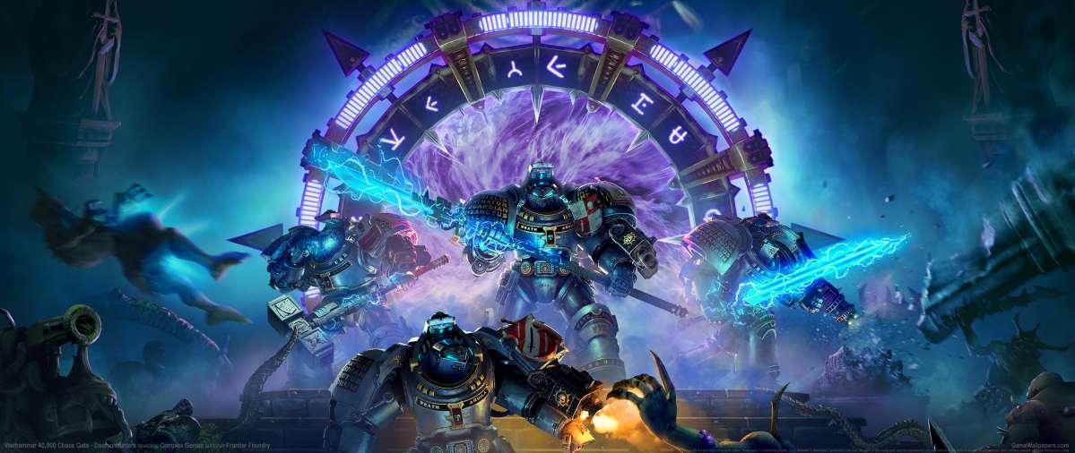 Warhammer 40,000: Chaos Gate - Daemonhunters ultrawide Hintergrundbild 01