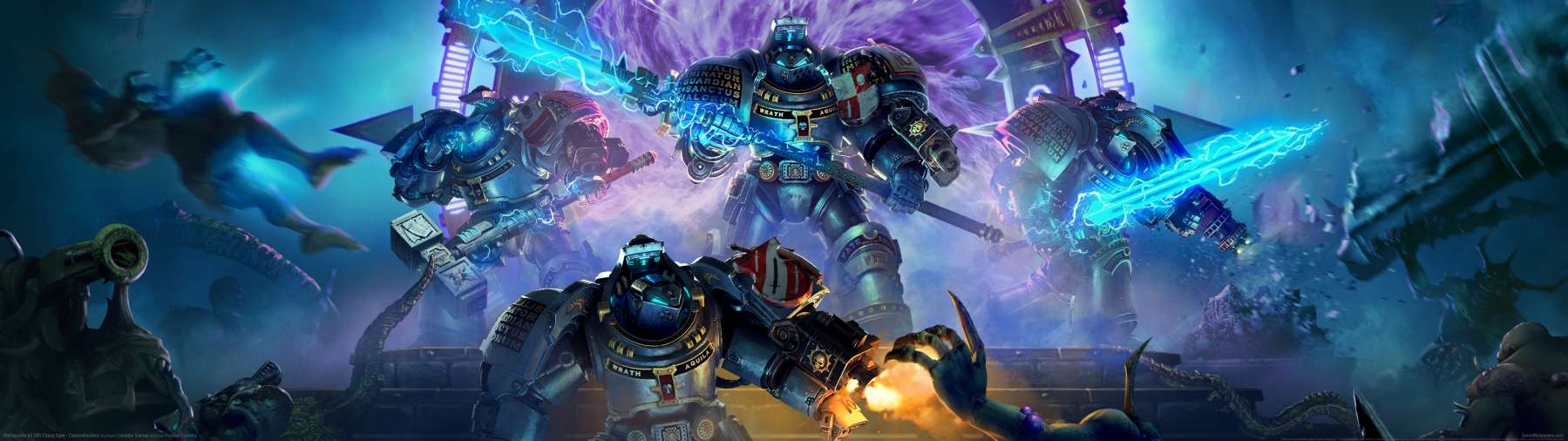 Warhammer 40,000: Chaos Gate - Daemonhunters superwide Hintergrundbild 01