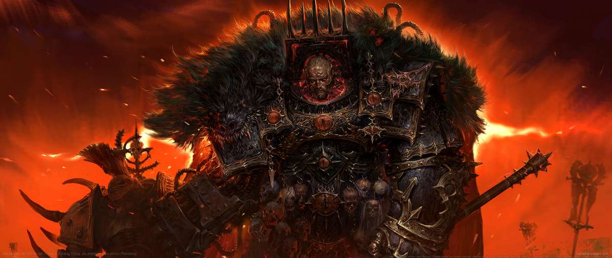 Warhammer 40,000 fan art ultrawide Hintergrundbild 02