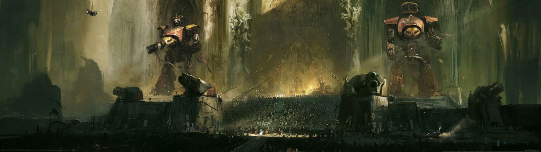 Warhammer 40,000 fan art superwide Hintergrundbild 05
