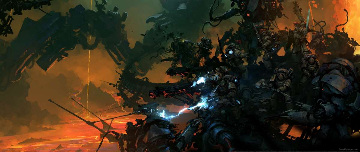 Warhammer 40,000 fan art ultrawide Hintergrundbild 16
