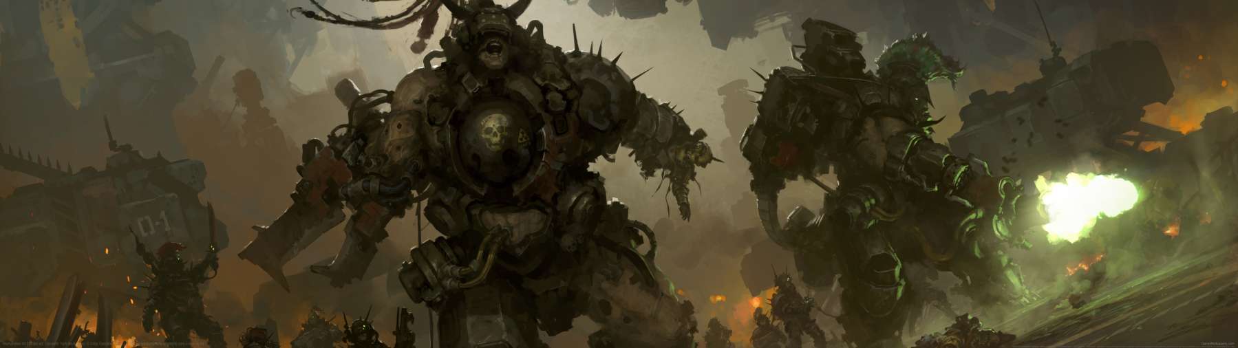 Warhammer 40,000 fan art superwide Hintergrundbild 17
