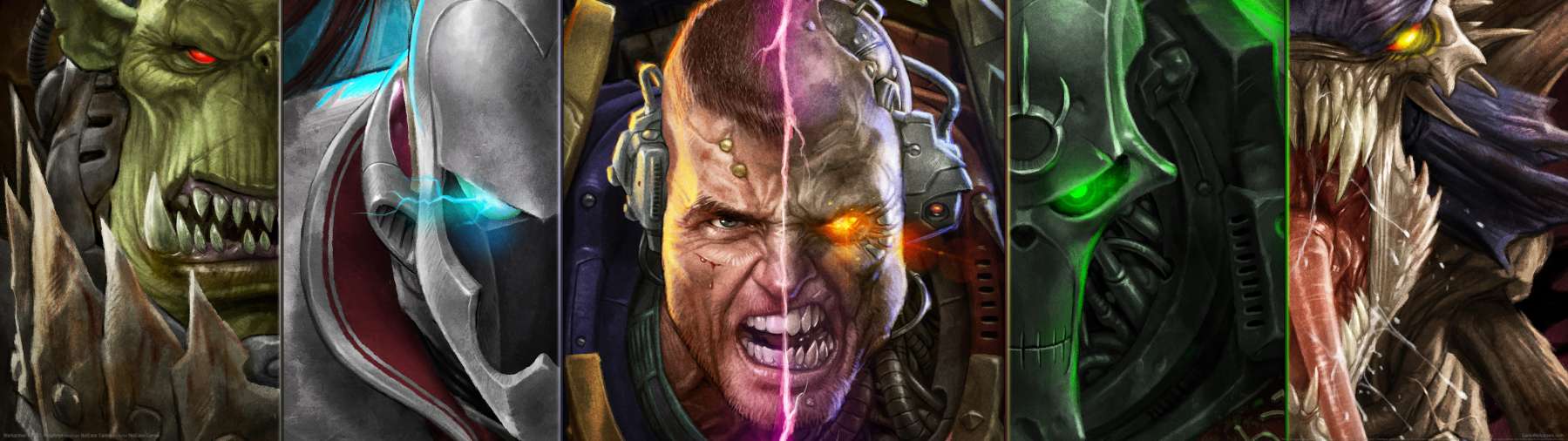 Warhammer 40,000: Warpforge superwide Hintergrundbild 03