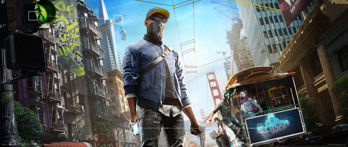 Watch Dogs 2 ultrawide Hintergrundbild 04