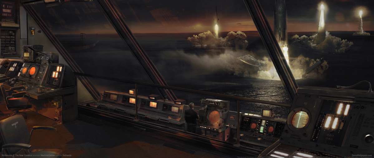 Wolfenstein 2: The New Colossus ultrawide Hintergrundbild 05