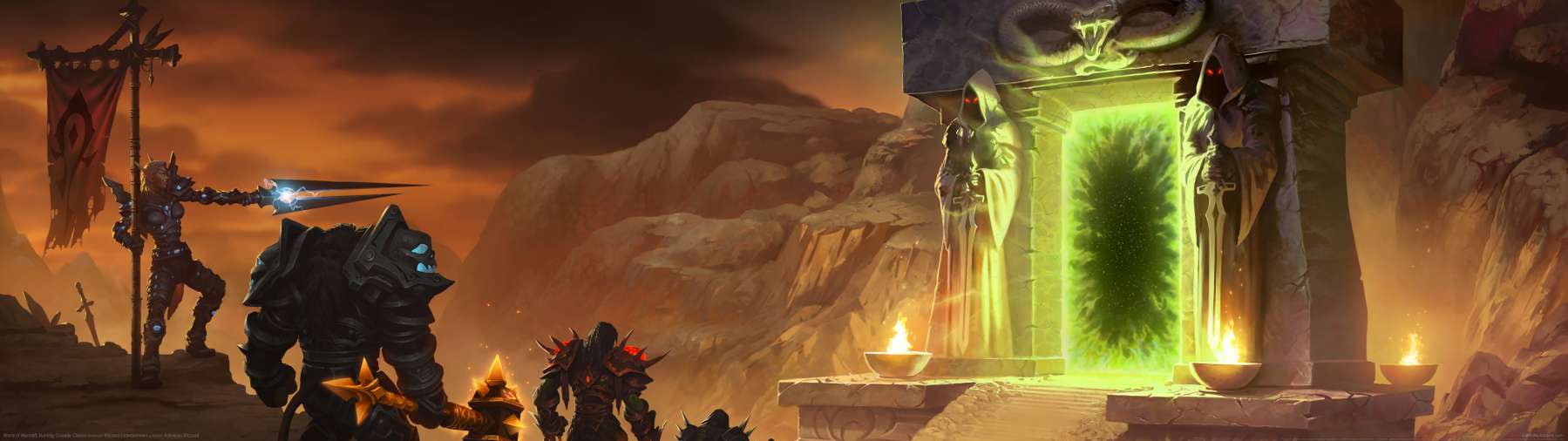 World of Warcraft: Burning Crusade Classic superwide Hintergrundbild 03